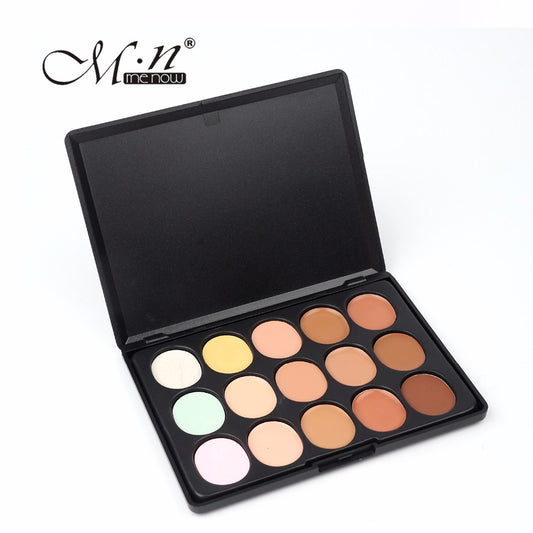 Menow Professional Concealer Palette 15 Colors Perfect Cover, Acne/Dark circles!