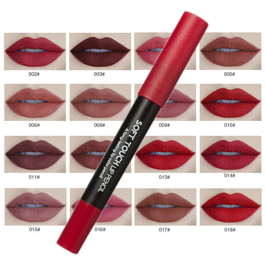 Menow New Sexy Lipstick Pencil, Matte Color, Long Lasting, Dark Red  Brand Velvet Matte Lipsticks Makeup Pencil!!